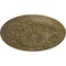 Ekena Millwork Damon Ceiling Medallion (Fits Canopies up to 3 3/8"), 20"OD x 1 1/2"P, Mississippi Mud Crackle CM20DAMMC - alternate 2
